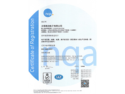 ISO 14001（變(biàn)壓器 離子）